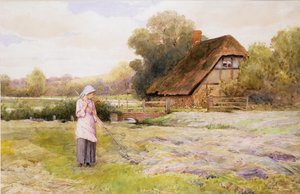Esperando el carro de Charles Edward Wilson